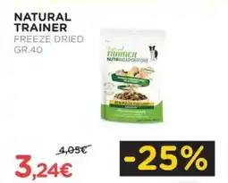 Arcaplanet Natural trainer freeze dried offerta