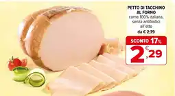 Iperal Petto di tacchino al forno offerta