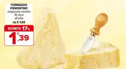 Iperal Formaggio piemontino offerta
