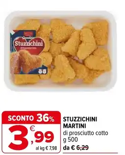 Iperal Stuzzichini martini di prosciutto cotto offerta