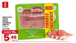 Iperal Prosciutto crudo fresca salumeria BERETTA offerta