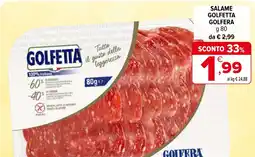 Iperal Salame golfetta GOLFERA offerta