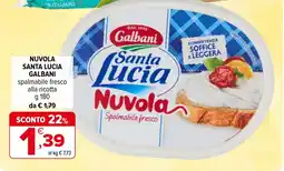Iperal Nuvola santa lucia GALBANI offerta