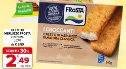 Iperal Filetti di merluzzo FROSTA offerta