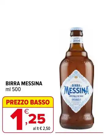 Iperal Birra MESSINA offerta