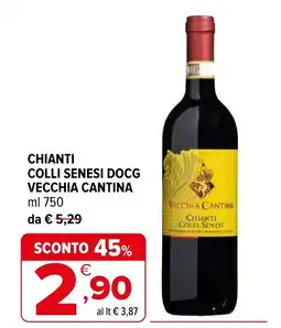 Iperal Chianti colli senesi docg VECCHIA CANTINA offerta