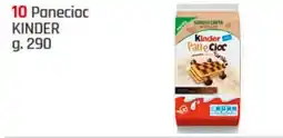 Supermercati Dok 10 Panecioc KINDER offerta