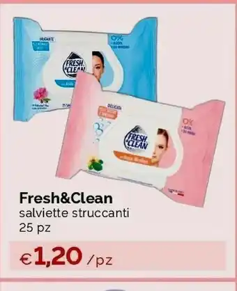 Prodet Fresh&clean salviette struccanti offerta