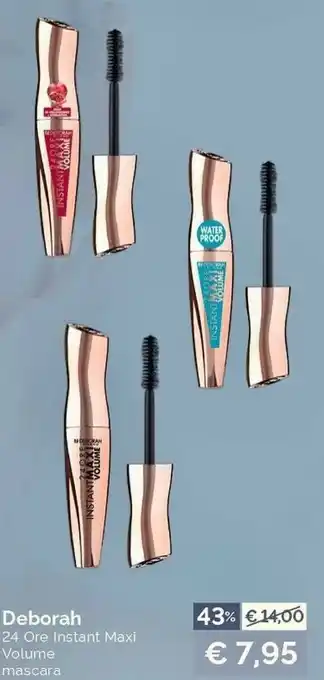 Prodet 24 ore instant maxi volume mascara offerta