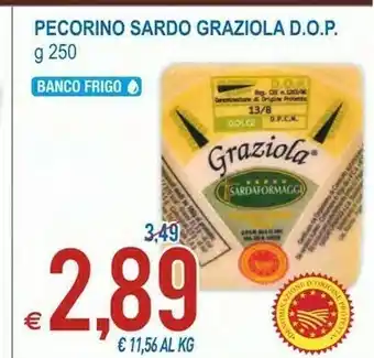 MD Discount Graziola pecorino sardo dop 250 g offerta