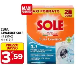 Iperal Cura lavatrice SOLE offerta