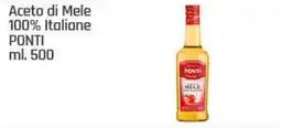 Supermercati Dok Aceto di Mele 100% Italiane PONTI offerta
