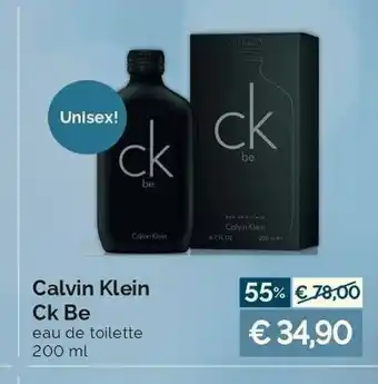 Ck be unisex 200 ml