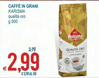 MD Discount Karisma caffe in grani offerta