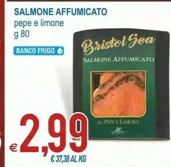 MD Discount Salmone affumicato pepe e limone 80 g offerta