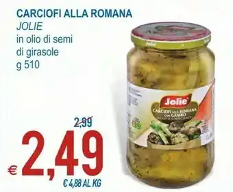 MD Discount Carciofi alla romana in olio di semi di girasole offerta