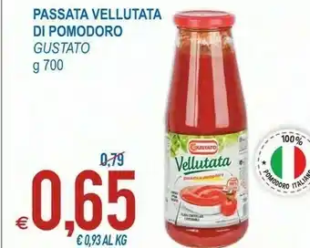 MD Discount Gustato - passata di pomodoro vellutata 700 g(ml) offerta