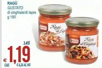 MD Discount Ragu di cinghiale offerta