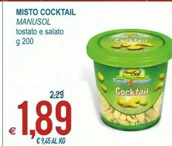 MD Discount Manusol misto tostato e salato 200 g offerta