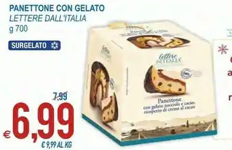 MD Discount Panettone con gelato offerta