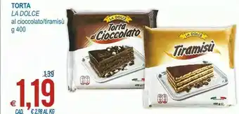 MD Discount Torta al cioccolato 400 g(ml) offerta