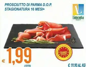 MD Discount Prosciutto di parma dop stagionatura 16 mesi offerta