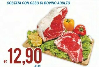 MD Discount Costata con osso di bovino adulto offerta