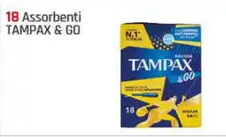 Supermercati Dok 18 Assorbenti TAMPAX & GO offerta