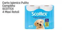 Supermercati Dok Carta Igienica Pulito Completo SCOTTEX offerta