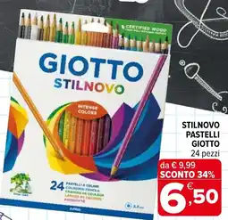 Iperal Stilnovo pastelli GIOTTO offerta