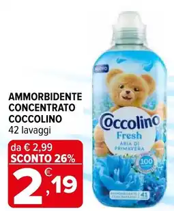 Iperal Ammorbidente concentrato COCCOLINO offerta