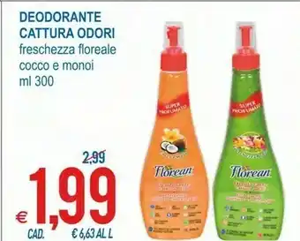 MD Discount Deodorante cattura odori freschezza 300 ml offerta