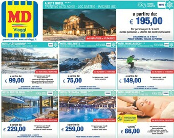 MD Discount Md viaggi offerta