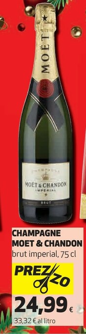Coop Moet & chandon champagne 750 ml offerta