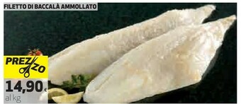 Coop Filetto di baccalà ammollato offerta