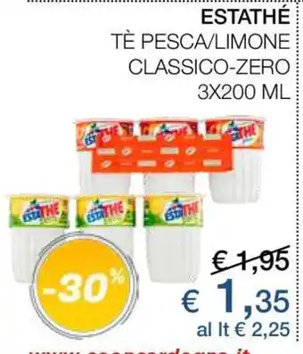 Coop ESTATHÉ offerta