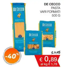Coop DE CECCO offerta
