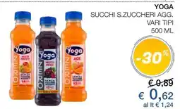 Coop YOGA SUCCHI S.ZUCCHERI AGG. VARI TIPI offerta