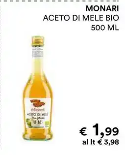 Coop MONARI ACETO DI MELE BIO offerta