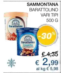 Coop SAMMONTANA BARATTOLINO offerta
