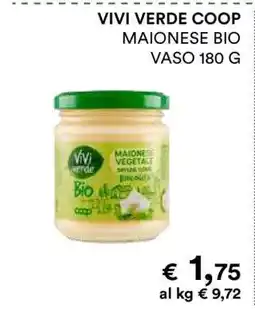 Coop VIVI VERDE COOP MAIONESE BIO offerta