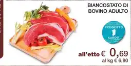 Coop Biancostato di Bovino Adulto offerta