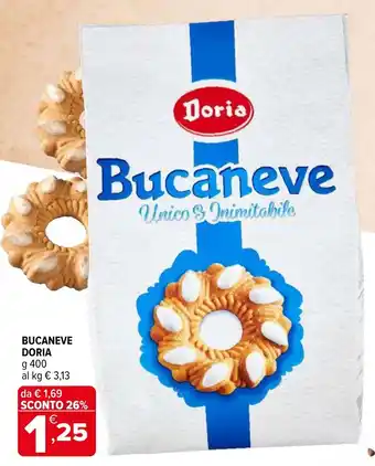 Iperal Bucaneve DORIA offerta