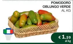 Coop POMODORO OBLUNGO VERDE offerta
