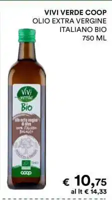 Coop VIVI VERDE COOP OLIO EXTRA VERGINE ITALIANO BIO offerta