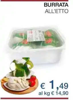 Coop BURRATA ALL'ETTO offerta