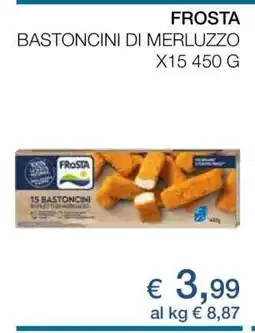 Coop FROSTA Bastoncini di Merluzzo offerta