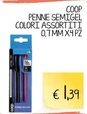 Coop COOP PENNE SEMIGEL offerta