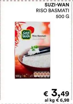 Coop SUZI-WAN RISO BASMATI 500 G offerta