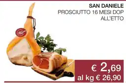 Coop SAN DANIELE PROSCIUTTO 16 MESI DOP offerta